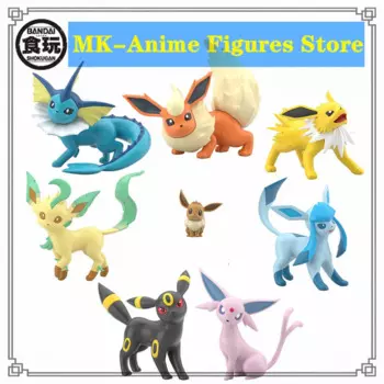 Аниме Фигурка покемона Bandai Eeveelution Paldea салон карманная Статуэтка из ПВХ игрушки коллекция моделей кукол