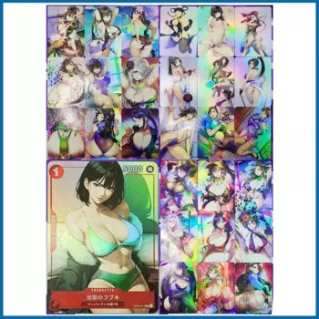 Аниме история богини «сделай сам» ACG Фубуки Mai Shiranui Chun Li игровые Игрушки для мальчиков Рождественский подарок на день рождения коллекционные карты настольная игра