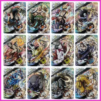 Аниме ONE PIECE редкая SSR UR фольга рефракционная фольга Луффи Зоро Фрэнки Брук Игрушки для мальчиков коллекционные открытки подарок на день рождения