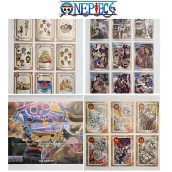 Аниме One Piece XP QR DP JR PR Набор карт Персонажи Луффи Нами Робин Ута Санджи Зоро Коллекция карт Подарки на день рождения Игрушки