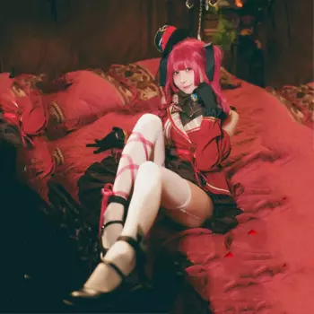Аниме VTuber Hololive Houshou морской косплей костюм Милая Униформа платье мероприятие Хэллоуин косплей костюм реквизит