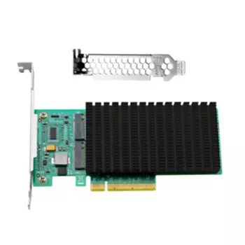 ANM02PE08 Nvme контроллер Pcie на M.2 двойной порт с радиатором (не с SSD)