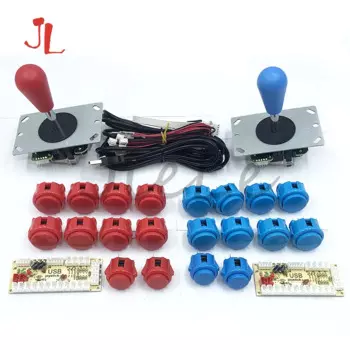 Аркады DIY Kit нулевой задержкой USB контроллер пк джойстик Sanwa овальный шаровой джойстик с кнопками для пк PS3 для pandora игры