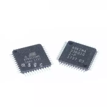 AT89C55WD-24AU AT89C55WD новый оригинальный TQFP44 8-битный микроконтроллер