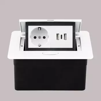 ATLECTRIC Евророзетка с USB Type C 220В