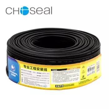 Аудио-кабель Choseal QS2804, 4 мм, двойной экран, канала, провод RCA