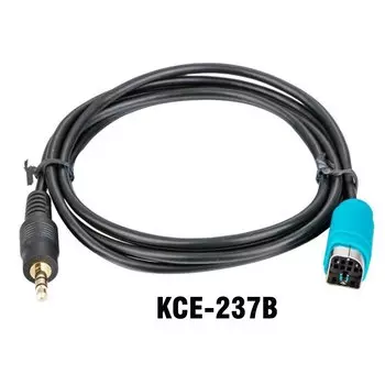 Аудиоадаптер Aux-кабеля 3,5 мм для ALPINE KCE-236B CDA-9884 CDA-9886M MP3/KCE-237B