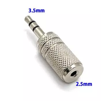 Аудиоадаптер LAJQTAO 2.5мм Male to 3.5mm