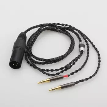 Audiocrast HC010 Audiocrast HIFI 4-контактный XLR мужской балансный кабель для обновления наушников для Sundara Aventho focal elegia t1 t5p D7200 D