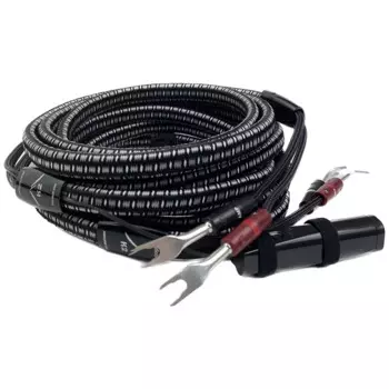 Аудиофильский акустический кабель K2 BFA Banana & Spade Plug PSS Silver HiFi Audio Line Bi-Wire Speakon