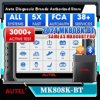 Autel MaxiCOM MK808K-BT OBD2 сканер MK808BT PRO Automotivo автомобильный диагностический сканер инструмент OBD2 считыватель кодов кодирование ключей активный тест