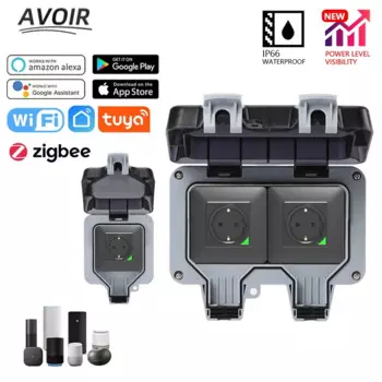 Smart розетка AVOIR Wi-Fi с таймером