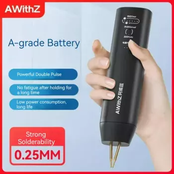 Awithz H1 точечный сварочный аппарат, набор «сделай сам», сварочный аппарат 18650, портативный литиевый аккумулятор, никелевая лента, чип, сварочная головка, паяльная станция