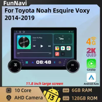 Автомагнитола 2 DIN на Android для Toyota, штатная магнитола с GPS-навигацией, 4G