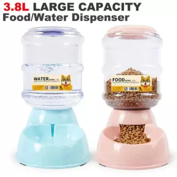 Автоматическая кормушка для собак и кошек, 3,8 л