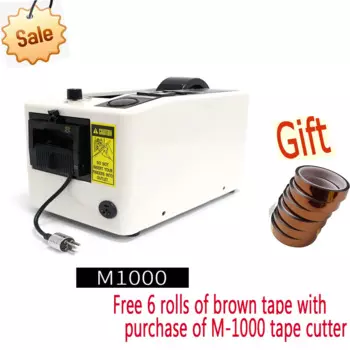 Автоматическая ленточная режущая машина, 220 В, 110 В, 7-50 мм DIY Offi