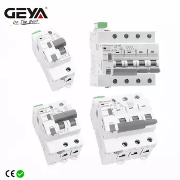 Автоматический выключатель GEYA GYM9 1P 2P 3P 4P 63A