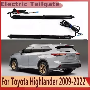 Автомобильная электрическая задняя дверь для Toyota Highlander 2022-2024, интеллектуальная задняя дверь с питанием, обновленная декорация багажника