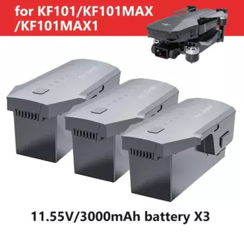 Автомобильная батарея KF101, батарейка 11,55 в/3000 мАч, 11,1 В/2500 мАч, дополнительные аксессуары для дрона KF101PRO, оригинальные батарейки для квадрокоптера KF101 MAX1