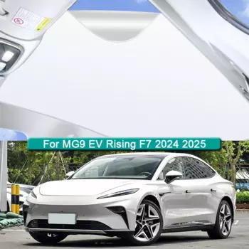 Автомобильная фотовспышка для MG9 EV Rising F7 2024 2025 2026 Электростатическая Адсорбция солнца фотовспышка затеняющая наклейка