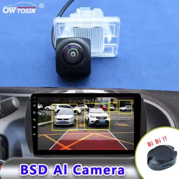 Автомобильная камера видеонаблюдения AHD 1080P ADAS AI для Mercedes-Benz GLB-Class X247 2019 2020 BSD, антирадар для слепых зон, монитор с сигнализацией