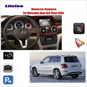 Автомобильная камера заднего вида для Mercedes Benz GLK Class X204, оригинальный заводской экран, RCA адаптер