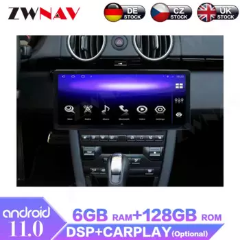 Автомобильная Мультимедийная магнитола для Porsche 12,3 Cayman 11,0, 911 дюйма, Android 718