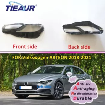 Автомобильная Передняя прозрачная накладка на переднюю фару, крышка объектива, оболочка, абажур для Volkswagen VW ARTERON 2018 2019 2020 2021, инструмент для ремонта