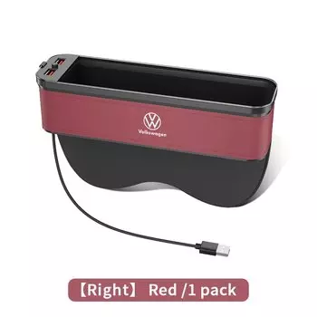 Автомобильная USB-зарядка, встроенная коробка для хранения для Volkswagen многофункциональное кресло Golf Passat Touareg Magotan Tiguan, GTI T-Cross ID.3