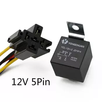Автомобильное реле EARUELECTRIC 12V 40A