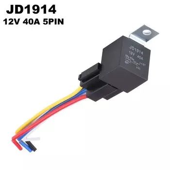 Автомобильное реле Gaqqee JD1912/JD2912/JD1914/JD2914 12В 24В 40А