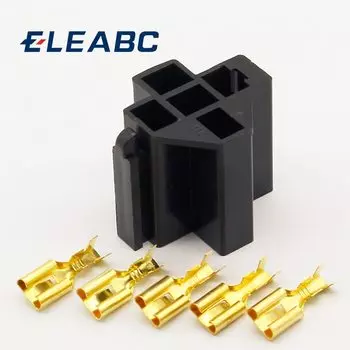 Автомобильное релейное гнездо ELEABC черного цвета