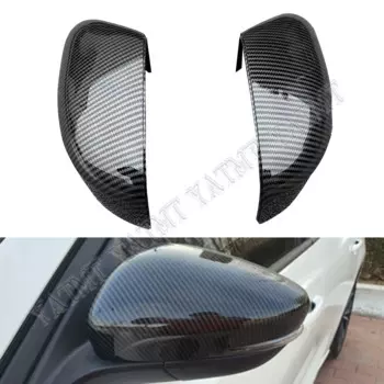 Автомобильное зеркало заднего вида из АБС-пластика для Ford Focus 2012, 2013, 2014, 2016, 2015, 2017, 2018, с принтом из углеродного волокна