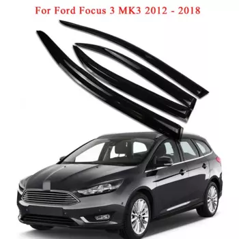 Автомобильные Боковые козырьки для Ford Focus 3 MK3 2012 2013 2014 2016 2015 2017 2018