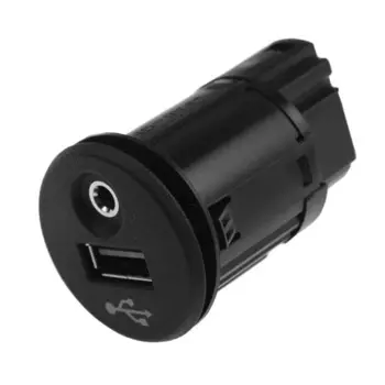 Автомобильный адаптер AUX-порта 28023-BH00C, USB вспомогательная вилка для-Frontier 2011-2019 Juke 2014-2018 28023BH00C