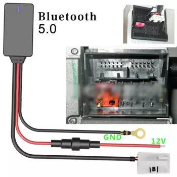 Автомобильный адаптер RCD Aux, музыкальный MP3-адаптер стерео радио для RCD RNS 210 310 315 510 Golf 5 6, электрические аксессуары