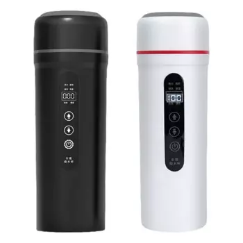 Автомобильный чайник 12 В/24 В, котел, Автомобильный Электрический чайник с умным подогревом, чашка для питья