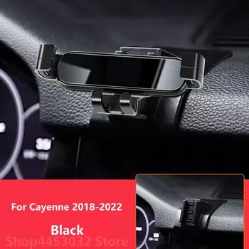 Автомобильный держатель для мобильного телефона Porsche Cayenne 2022 2021 2020 2019 985 957, вращение на 360 градусов, специальный кронштейн, зажимные аксессуары