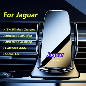 Автомобильный держатель для телефона, 15 Вт, для Jaguar XEL/XE/F-PACE/XFL/PACE