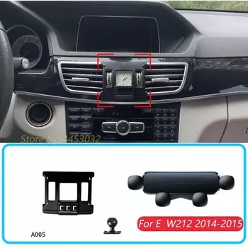 Автомобильный держатель для телефона для Mercedes Benz E W212 2014-2015 гравитационная Подставка Кронштейн для горизонтального GPS мобильного телефона аксессуары