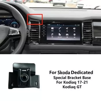Автомобильный держатель для телефона Ushilife с пряжкой для Skoda Rapid Fabia Karoq Kodiaq Octavia Kamiq Superb без подставки Accesorios para auto