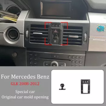 Автомобильный держатель телефона для Mercedes Benz GLK 2008-2012 DIY проекция экрана беспроводное зарядное устройство инфракрасный индукционный фиксированный кронштейн