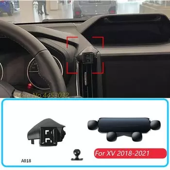 Автомобильный Держатель Телефона Для Subaru XV 2018-2021, Гравитационная Подставка С Креплением, Горизонтальный GPS-кронштейн