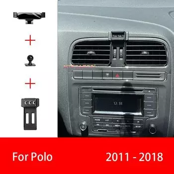 Автомобильный Держатель Телефона Для Volkswagen Polo 2004-2023, Регулируемый Специальный Кронштейн Для GPS-навигации