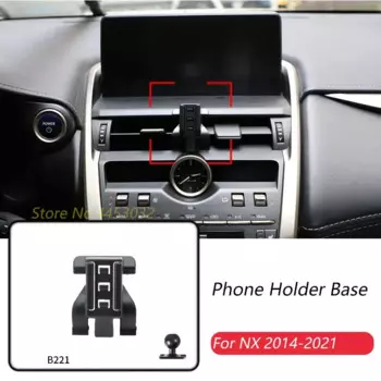 Автомобильный держатель телефона, только для Lexus NX 2014-2021, фиксированный кронштейн для выпуска воздуха, аксессуары, диаметр 17 мм