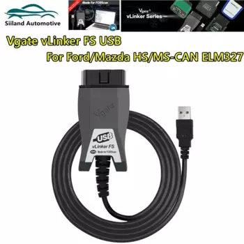 Автомобильный диагностический сканер HS/MS-CAN для Ford FORScan FS ELM327 ELM 327 OBD 2