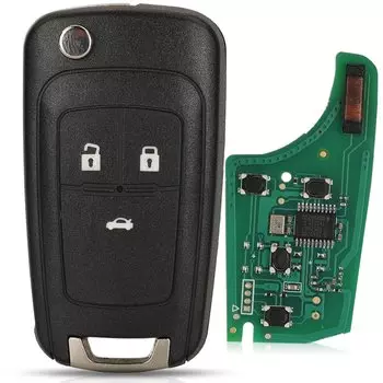 Автомобильный Дистанционный Ключ Jingyuqin DIY Для OPEL/VAUXHALL Astra J Corsa E Insignia Zafira C 2009-2016 315/433 МГц PCF7...