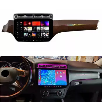 Автомобильный DVD-плеер для Mercedes Benz ML GL 2012-2015, обновление 2024, GPS-навигация, мультимедийное стерео радио, аудио