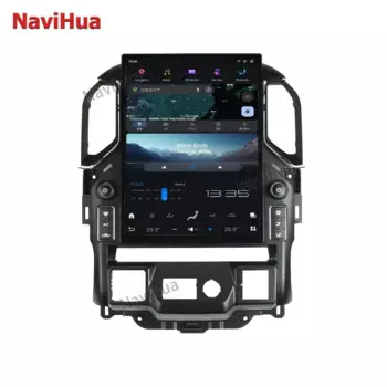 Автомобильный DVD-плеер Navihua с GPS-навигацией для Chevrolet Silverado GMC Sierra 2019-2021, Carplay Tesla, вертикальный экран, мультимедиа, авто
