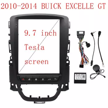 Автомобильный DVD-плеер, рамка 9,7 дюйма для Buick Excelle GT/Opel Astra 2006-2014, навигационная панель, рамка для автомобильного радио, рамка для Android-радио